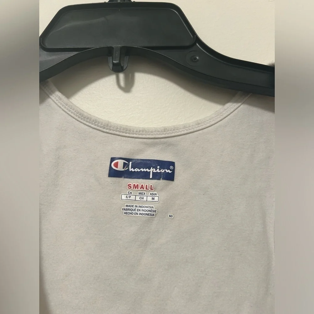 champion small white athletic tank top! - Picture 3 of 3